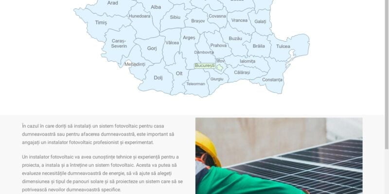 Instalatori Fotovoltaice Lista Instalatori Fotovoltaice Romania